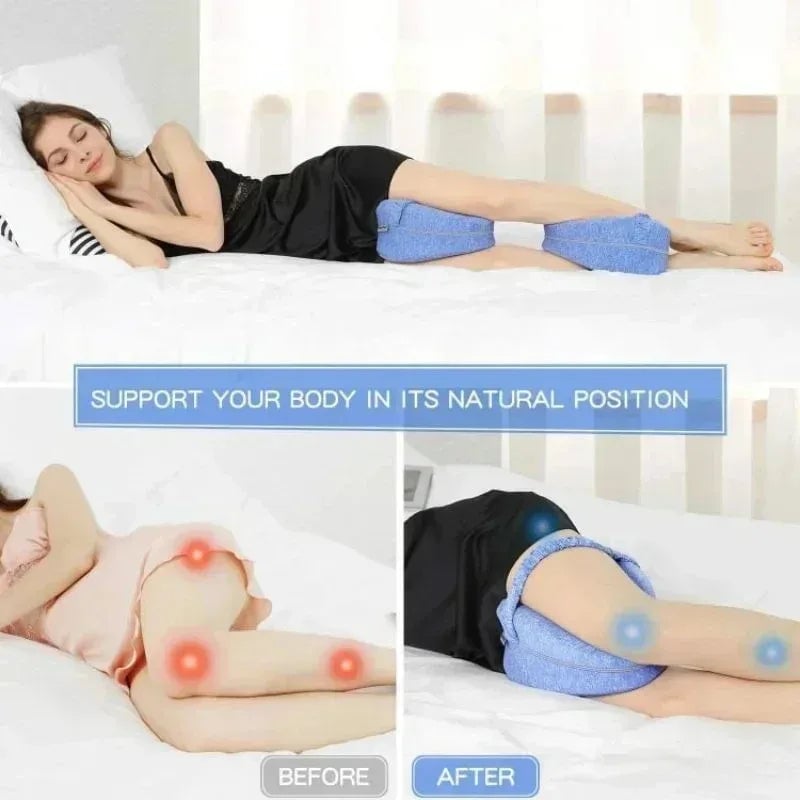 Memory Foam Leg Pillow Hollow Heart Pregnancy Sciatica Hip Relief
