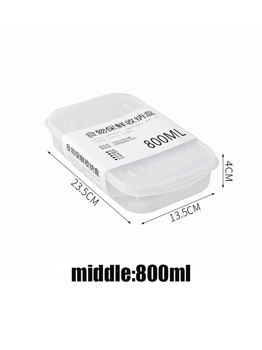 Airtight Food Storage Containers Set - Fresh Produce & Meat Crisper