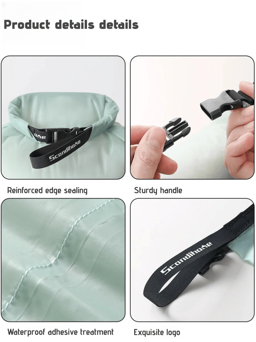 Ultralight Waterproof Compression Dry Bag - Travel Packing Organizer
