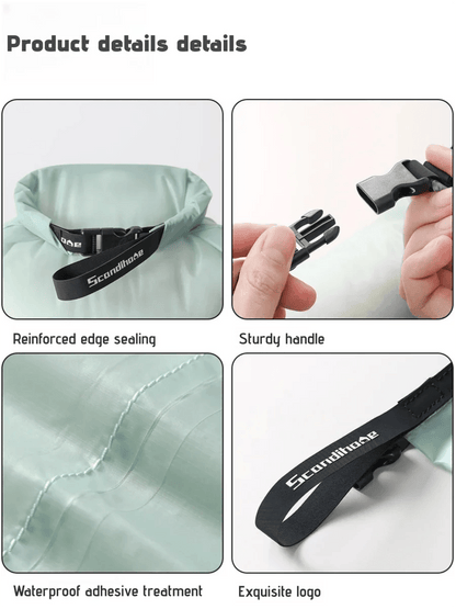 Ultralight Waterproof Compression Dry Bag - Travel Packing Organizer