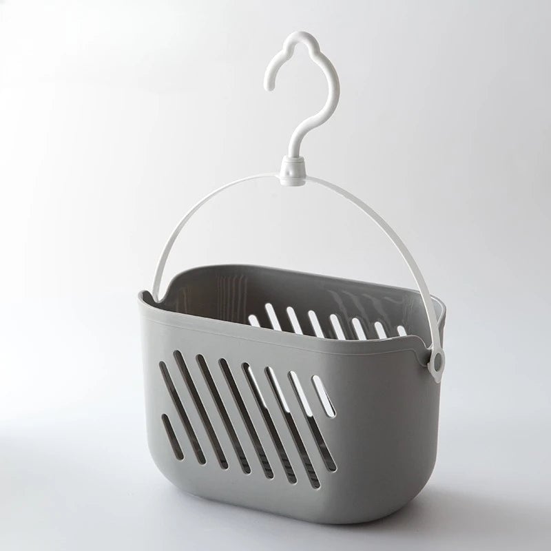Multi-Purpose Hanging Storage Basket - Open Plastic Organizer