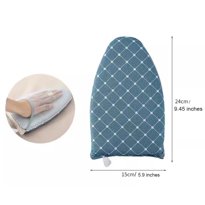 Heat Resistant Mini Ironing Board with Washable Pad Cover & Gloves