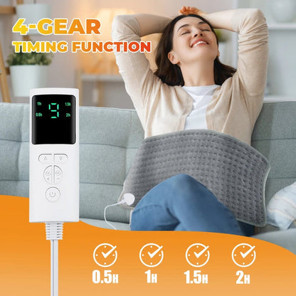 Electric Heating Pad Blanket - Constant Temperature Shoulder Back Pain Relief