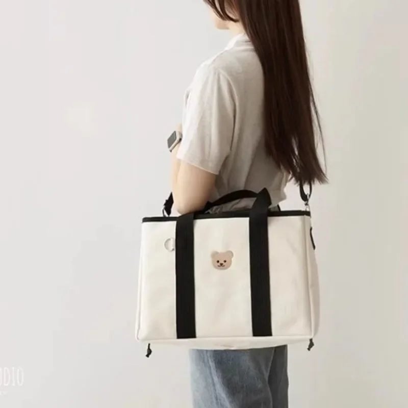 Multi-Pocket Diaper Bag - Stroller Compatible Maternity Tote