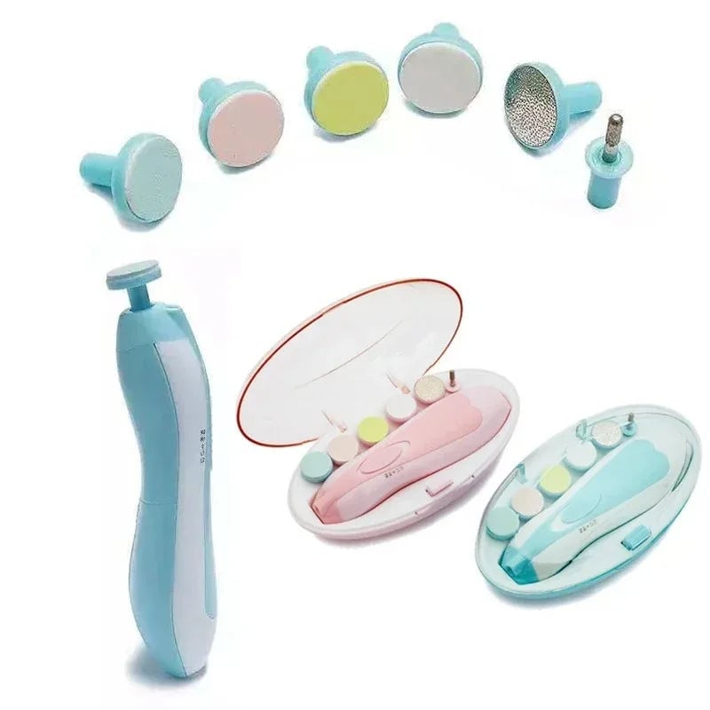 Baby Nail Clipper Set - Safe Trimmer Files Grooming Manicure Kit