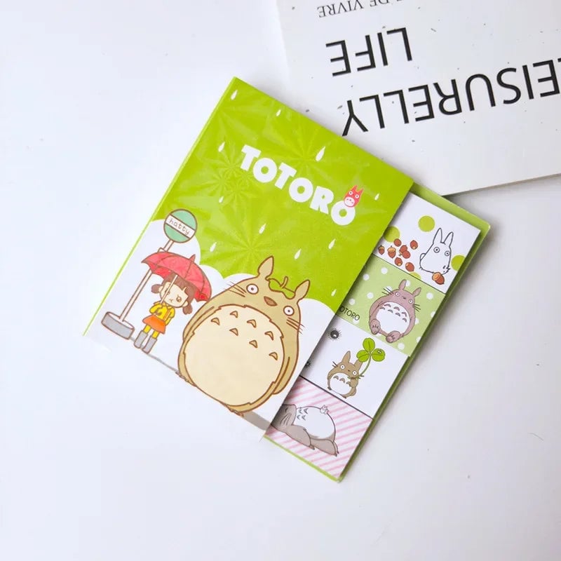 Kawaii Cartoon Stickers Note Pads Set - Japanese Korean Stationery