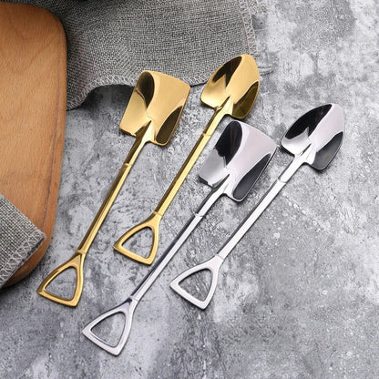 Stainless Steel Shovel Spoon - Ice Cream Watermelon Flat Tip