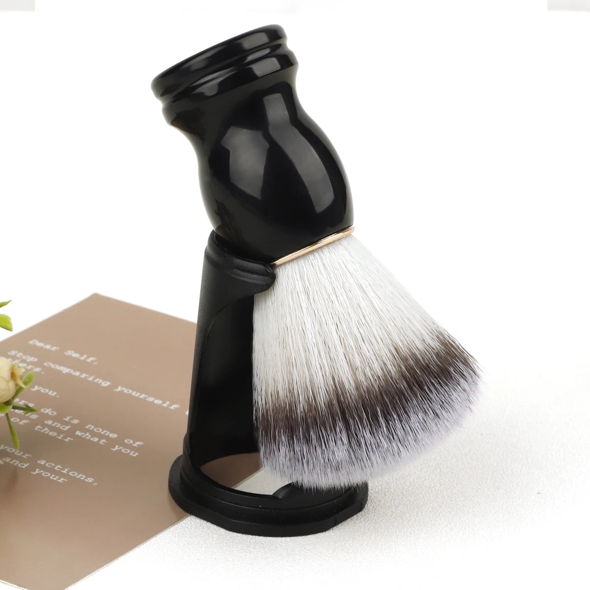 Professional Beard Shaving Brush Natural Bristle Hair Wooden Handle