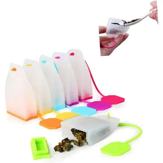 Food Grade Silicone Tea Infuser Strainer - Loose Leaf Diffuser
