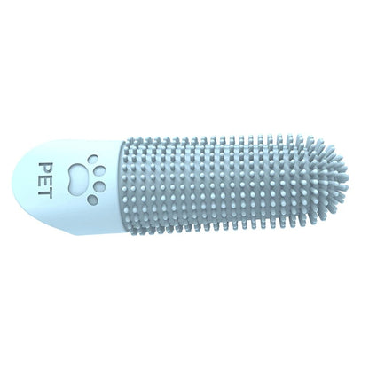 Silicone Pet Finger Toothbrush - Cat Dog Teeth Cleaning Tartar