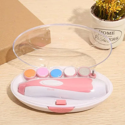 Baby Nail Clipper Set - Safe Trimmer Files Grooming Manicure Kit