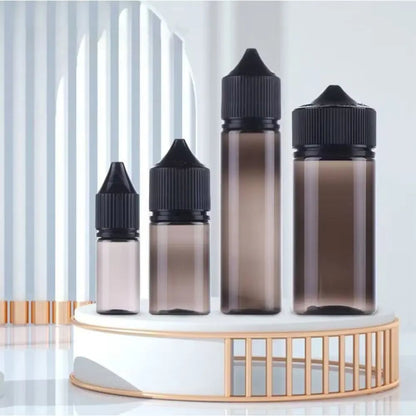 Portable Oil Filling Bottles 10-100ml PET Pointed Squeezable Dropper