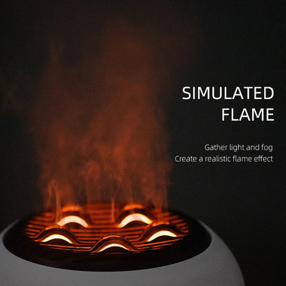 350ml LED Humidifier Essential Oil Diffuser Remote Control