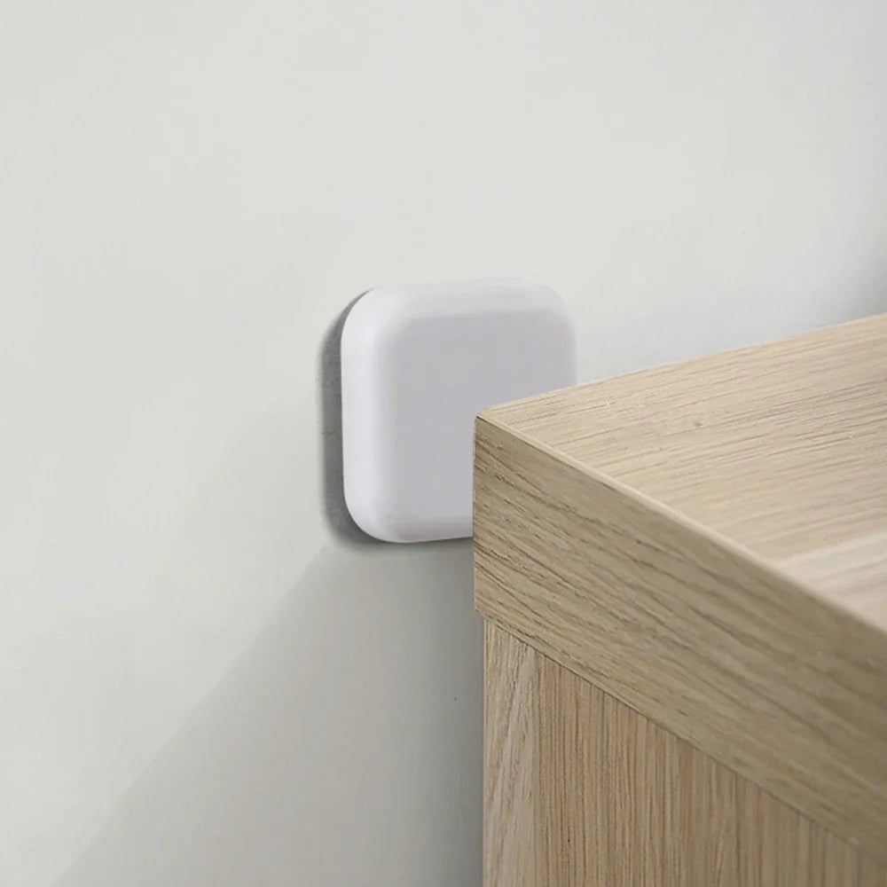 Silicone Door Stopper Wall Protector - Shockproof Doorknob Guard