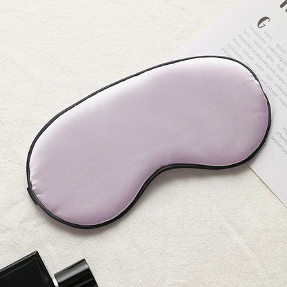 Imitation Silk Sleep Eye Mask - Portable Travel Blindfold Eyepatch