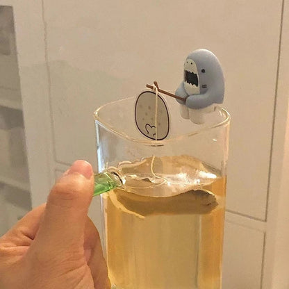 Reusable Silicone Shark Tea Infuser - Herbal Loose Leaf Strainer