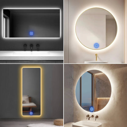 12V LED Vanity Mirror Light Strip Dimmable Touch Sensor Bathroom