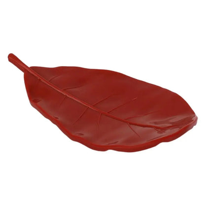 Leaf Shape Soap Dish Holder - Durable Bathroom Kitchen Organizer