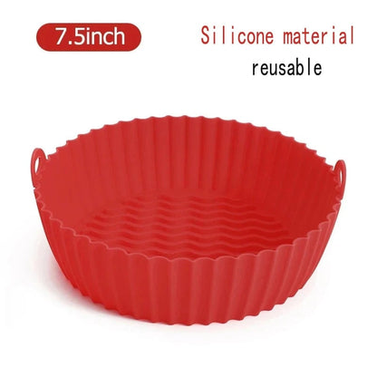 50Pcs Non-Stick Round Air Fryer Paper Liners Disposable Baking