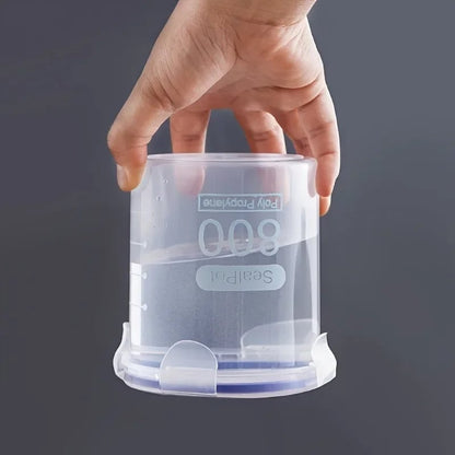 Airtight Plastic Grain Storage Container - Food Storage Jar Tank