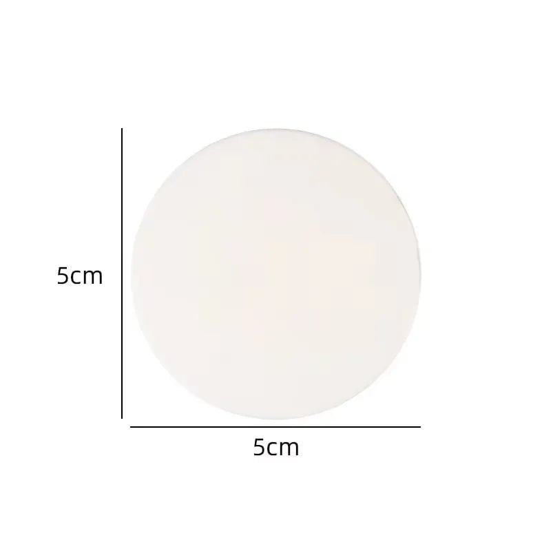 White Silicone Door Handle Bumpers Self Adhesive Wall Guards