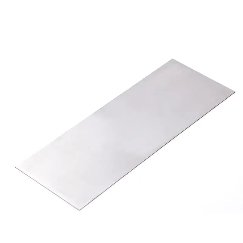 Stainless Steel Double-Sided Cake Scraper - Smooth & Textured Edges