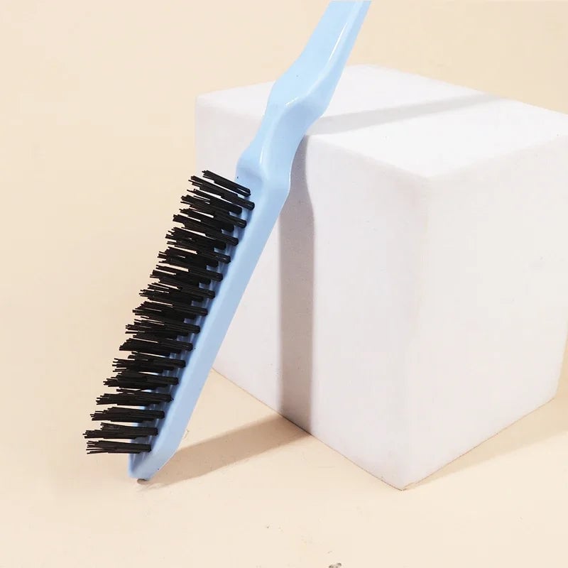 Hair Teasing Brush Rat Tail Comb Back Combing Styling Tool Real Hair