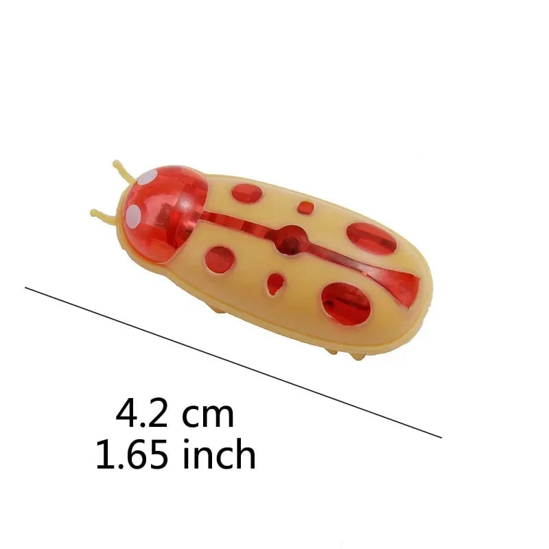 Electric Catnip Bug Toy - Battery Vibrating Robot Insect Cat Toy