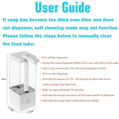 550ml USB Rechargeable Automatic Touchless Liquid Soap Dispenser