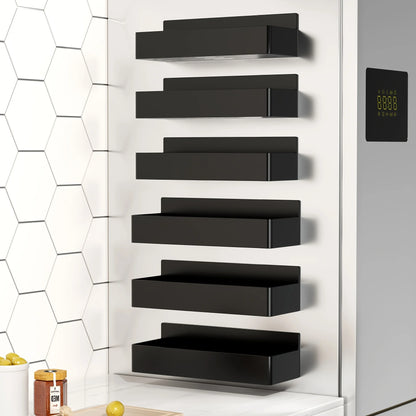 2pc Magnetic Storage Rack Set for Fridge Washing Machine Side Panel