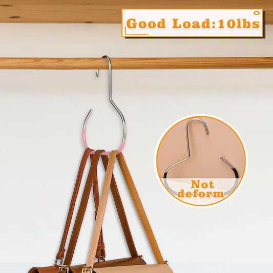 5pcs Metal Storage Hooks - Hat Scarf Belt Bra Bag Organizer