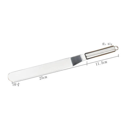 Stainless Steel Cake Spatula 6/8/10/12 Inch Icing Frosting Tool