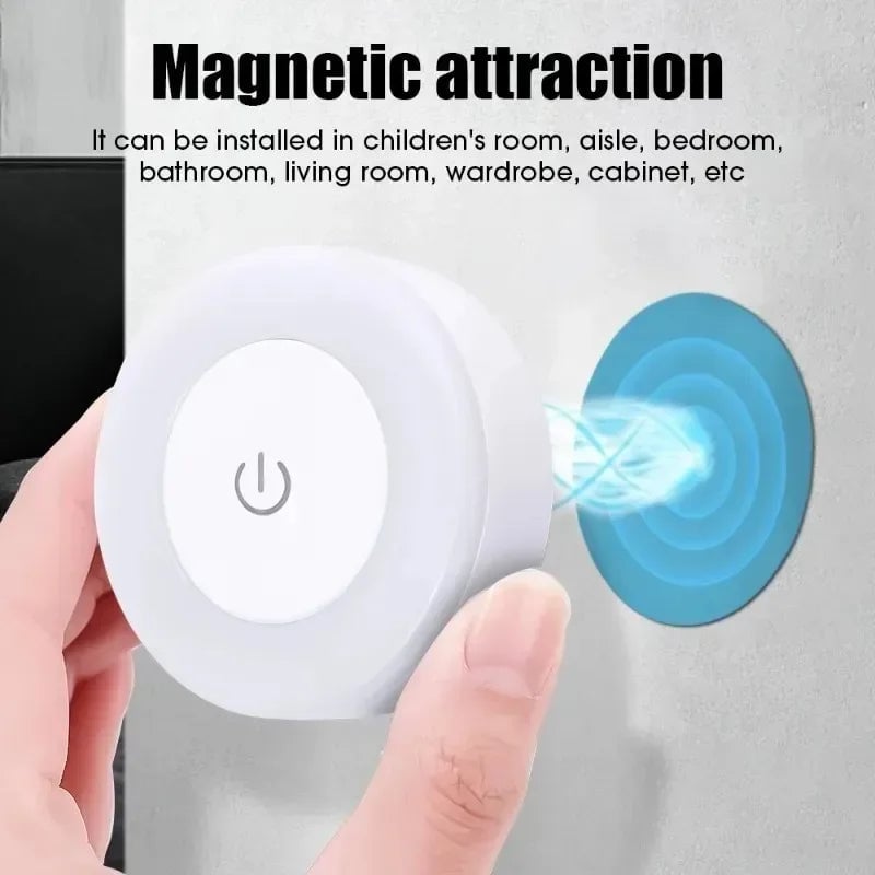 USB Rechargeable LED Night Light - Portable Home Lighting Decor