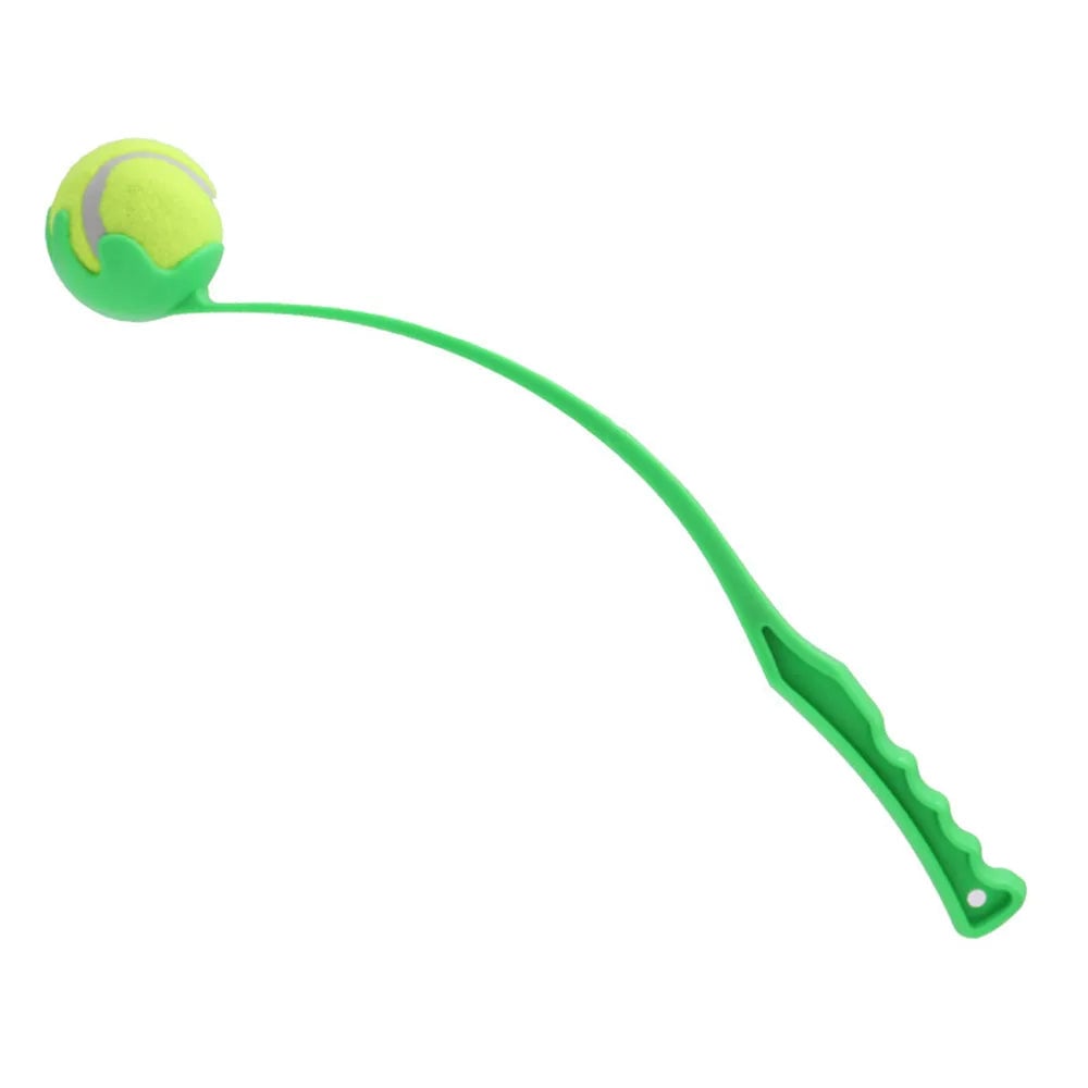 Pet Ball Launcher Stick - Hands-Free Dog Ball Thrower & Retriever
