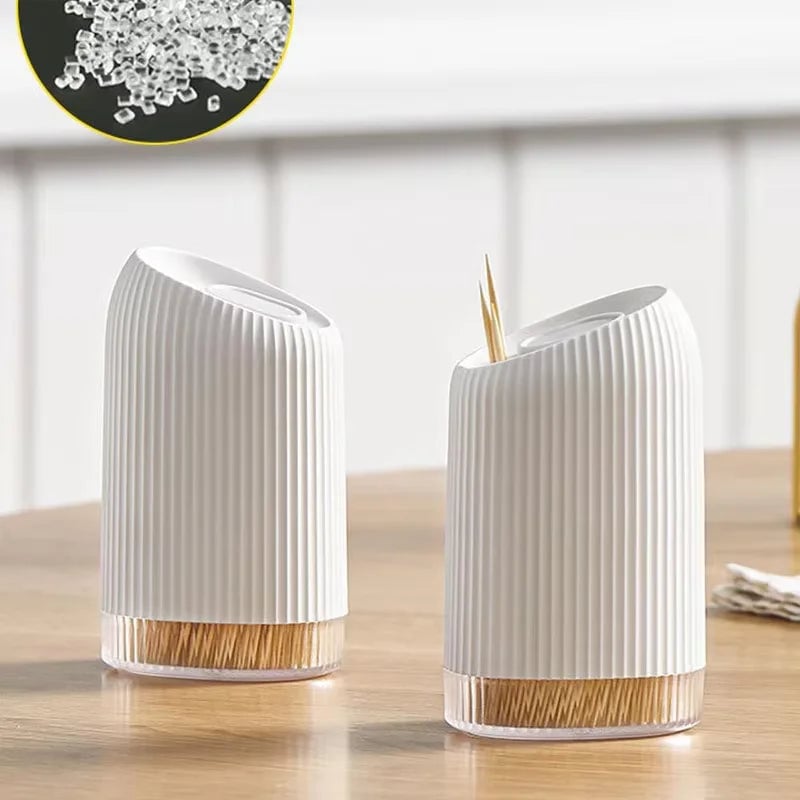Elegant Toothpick Dispenser - Holds 600 Toothpicks, Portable Reusable