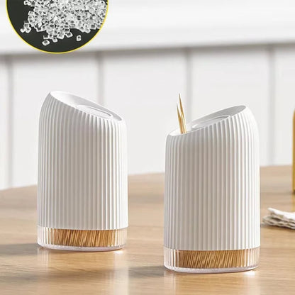 Elegant Toothpick Dispenser - Holds 600 Toothpicks, Portable Reusable