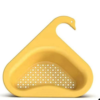 Swan-Shaped Kitchen Sink Drain Strainer Basket Food Catcher Filter