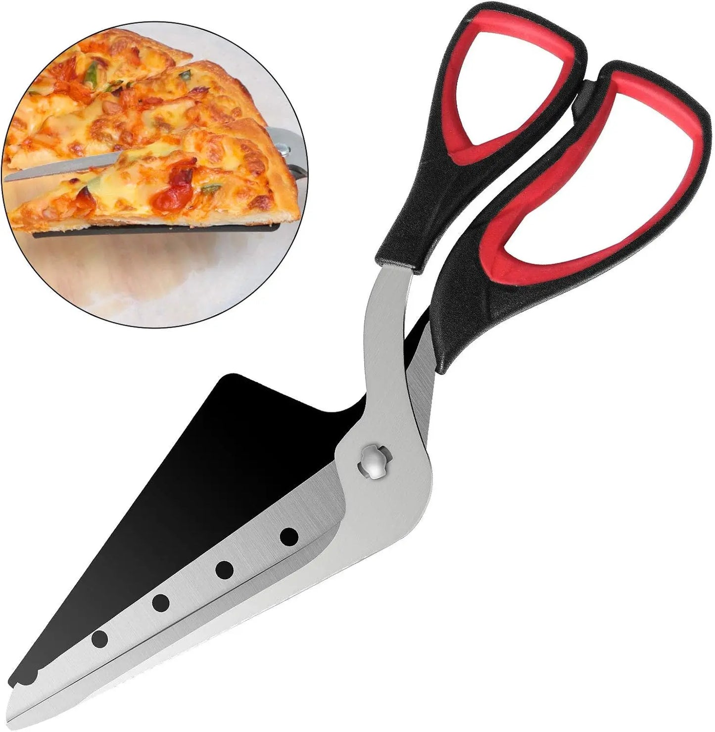 Detachable Stainless Steel Pizza Scissors Sharp Blade Cutter Tool