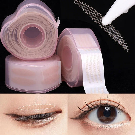 360Pcs Double Eyelid Tape Clear Beige Natural Eye Fold Stickers