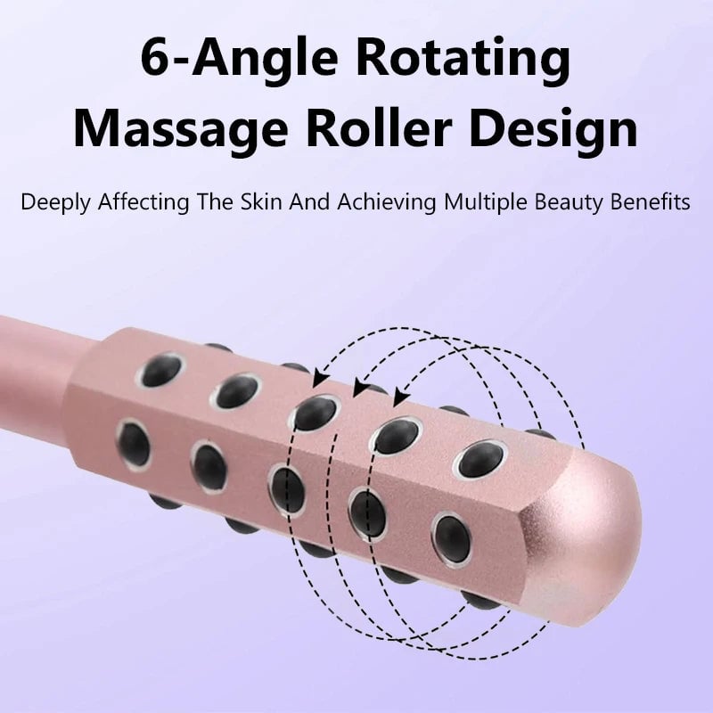 24 Germanium Acupoint Face Roller Stick - Gua Sha Massage Tool