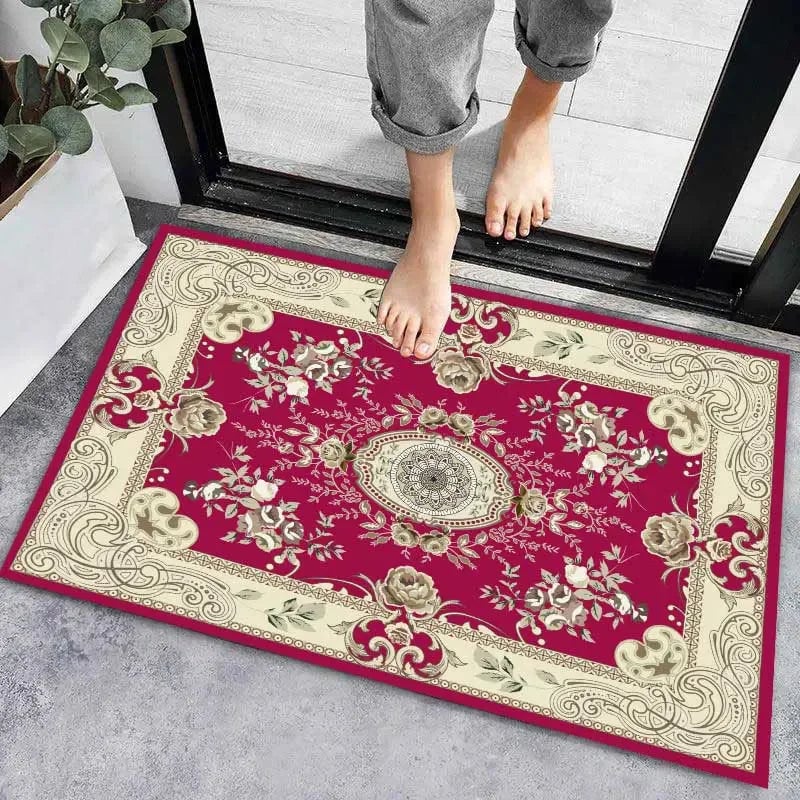 Super Absorbent Anti-Slip Door Mat - Modern Bathroom Floor Carpet