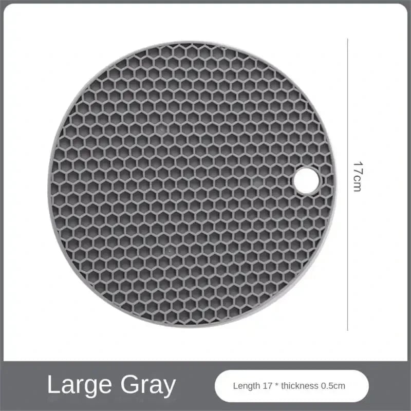 Heat Resistant Silicone Table Mat Anti-Slip Kitchen Coaster