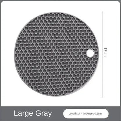 Heat Resistant Silicone Table Mat Anti-Slip Kitchen Coaster