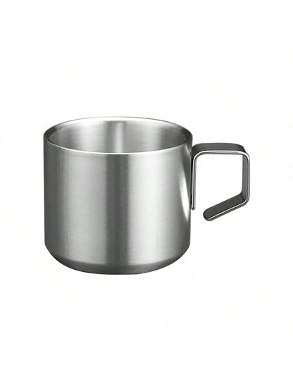 Stainless Steel Double Wall Insulated Coffee Mug with Handle 12oz