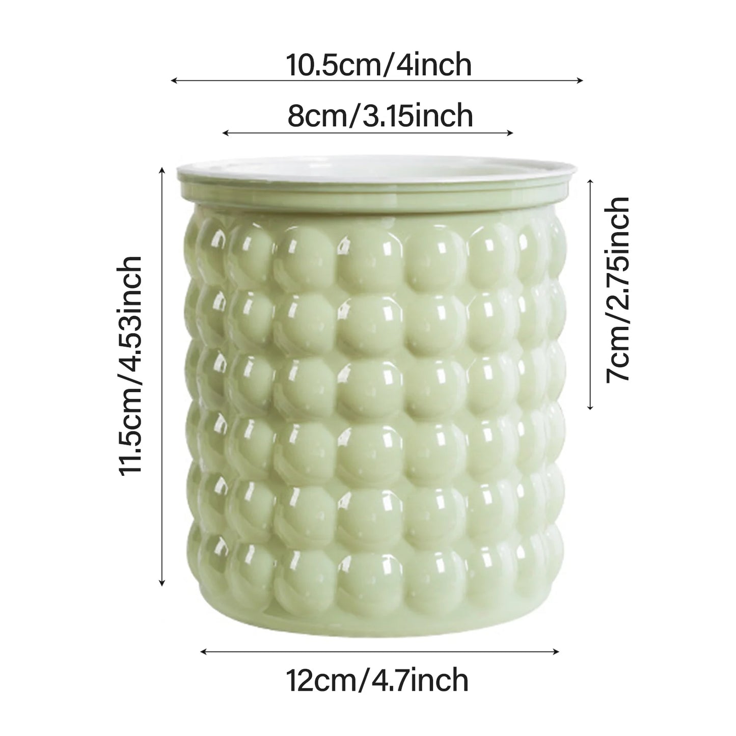 Self Watering Hydroponic Planter - Plastic Succulent Pot Tabletop