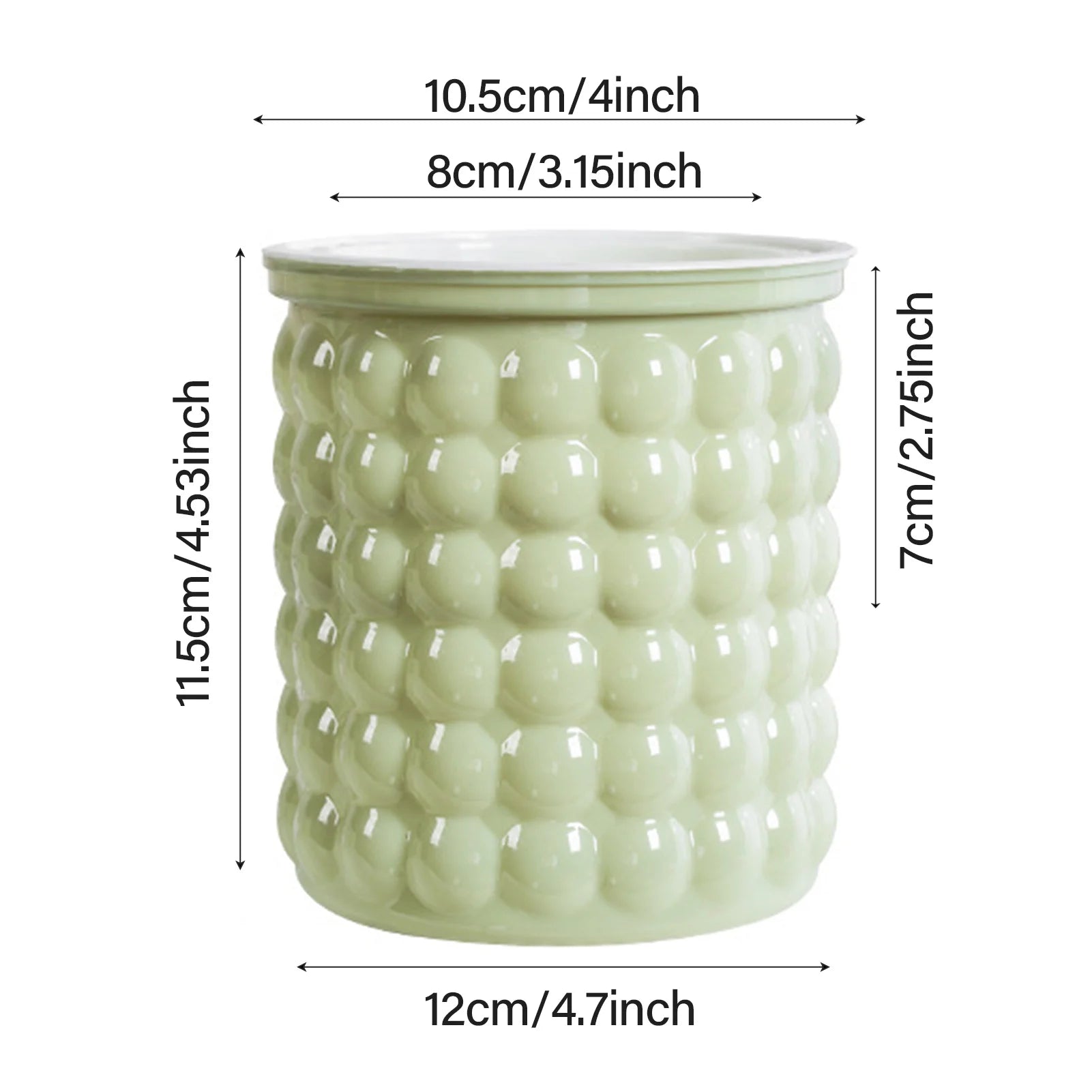 Self Watering Hydroponic Planter - Plastic Succulent Pot Tabletop