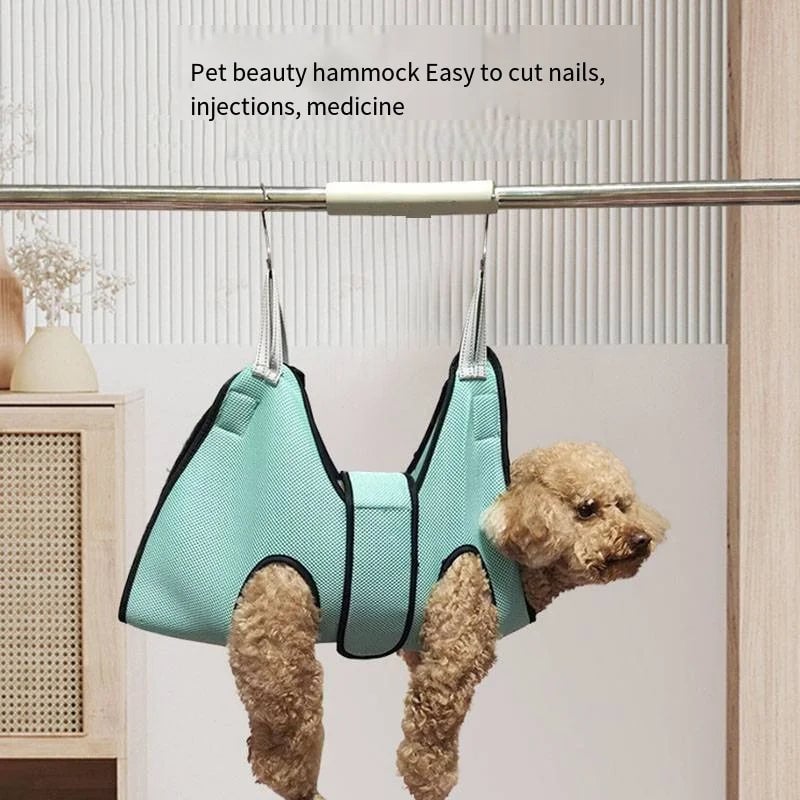 Cat Grooming Hammock Harness - Nail Trimming Restraint Sling