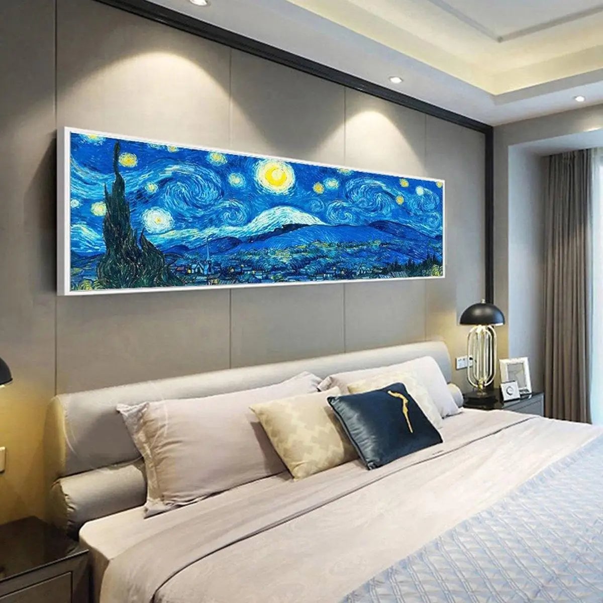 5D Diamond Painting Kit Van Gogh Starry Night Full Round Drill DIY