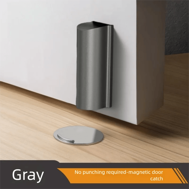 Magnetic Door Stopper - Wall Protection, Anti-Slam Design