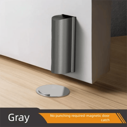 Magnetic Door Stopper - Wall Protection, Anti-Slam Design